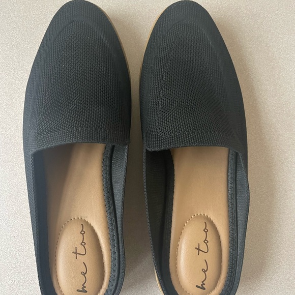 Me Too Black Mesh Mule Women's Shoes Size 9M - Picture 4 of 5